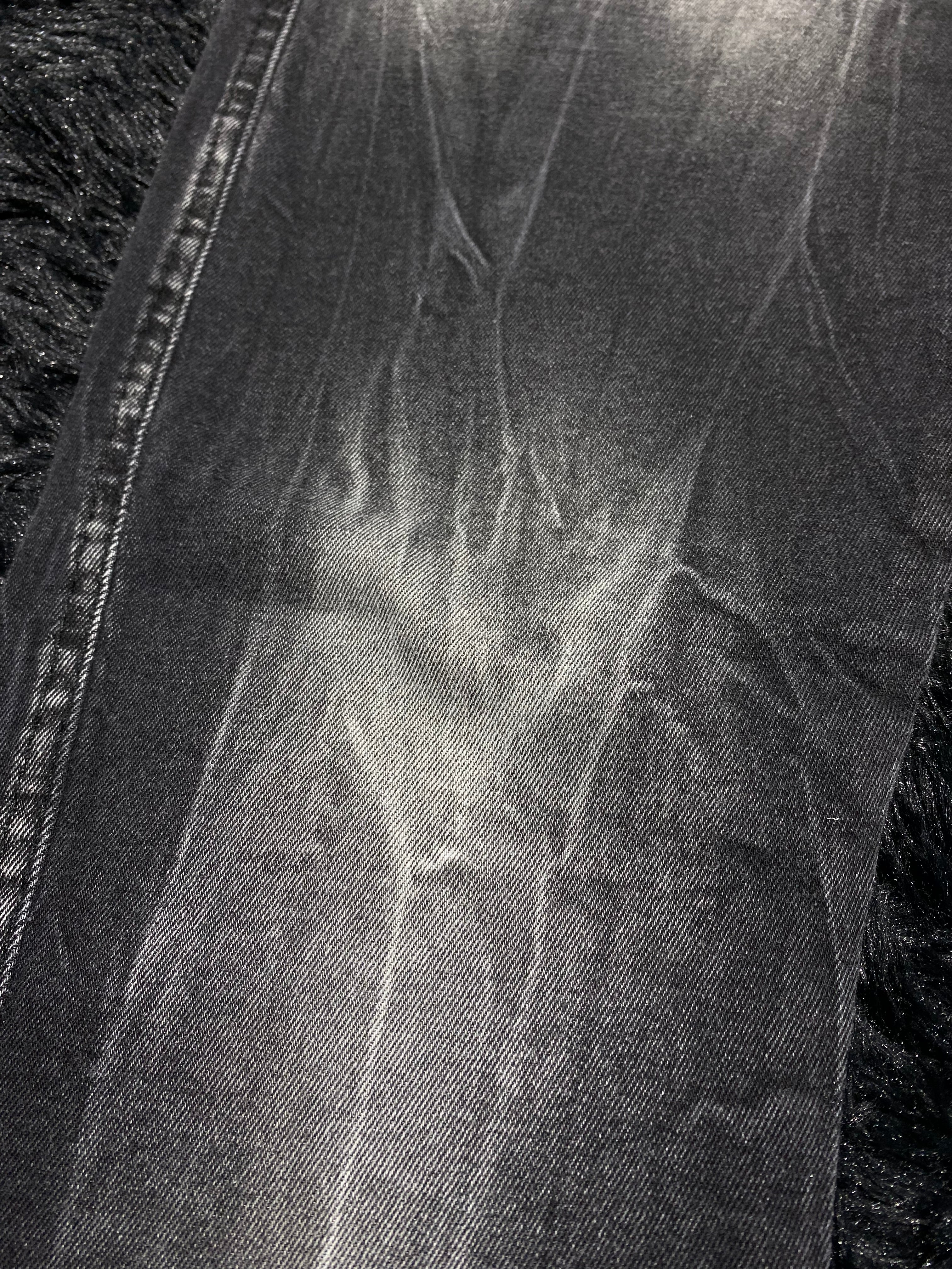 Calça Jeans Brow Jeans Skinny "Modelo Jogador" - Preta Lavada