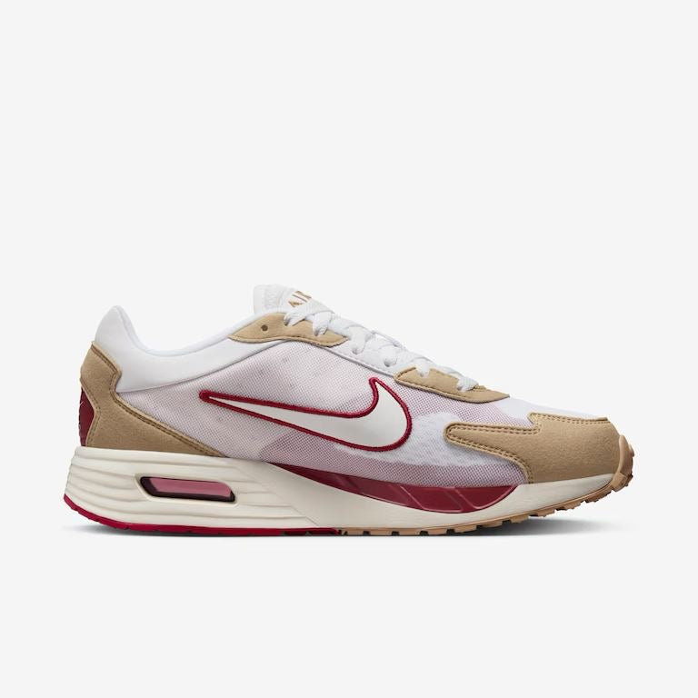 Tênis Nike Air Max Solo - Branco/Bege/Vinho