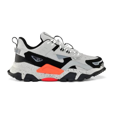 Tênis QIX Trek - Bege / Preto / Laranja