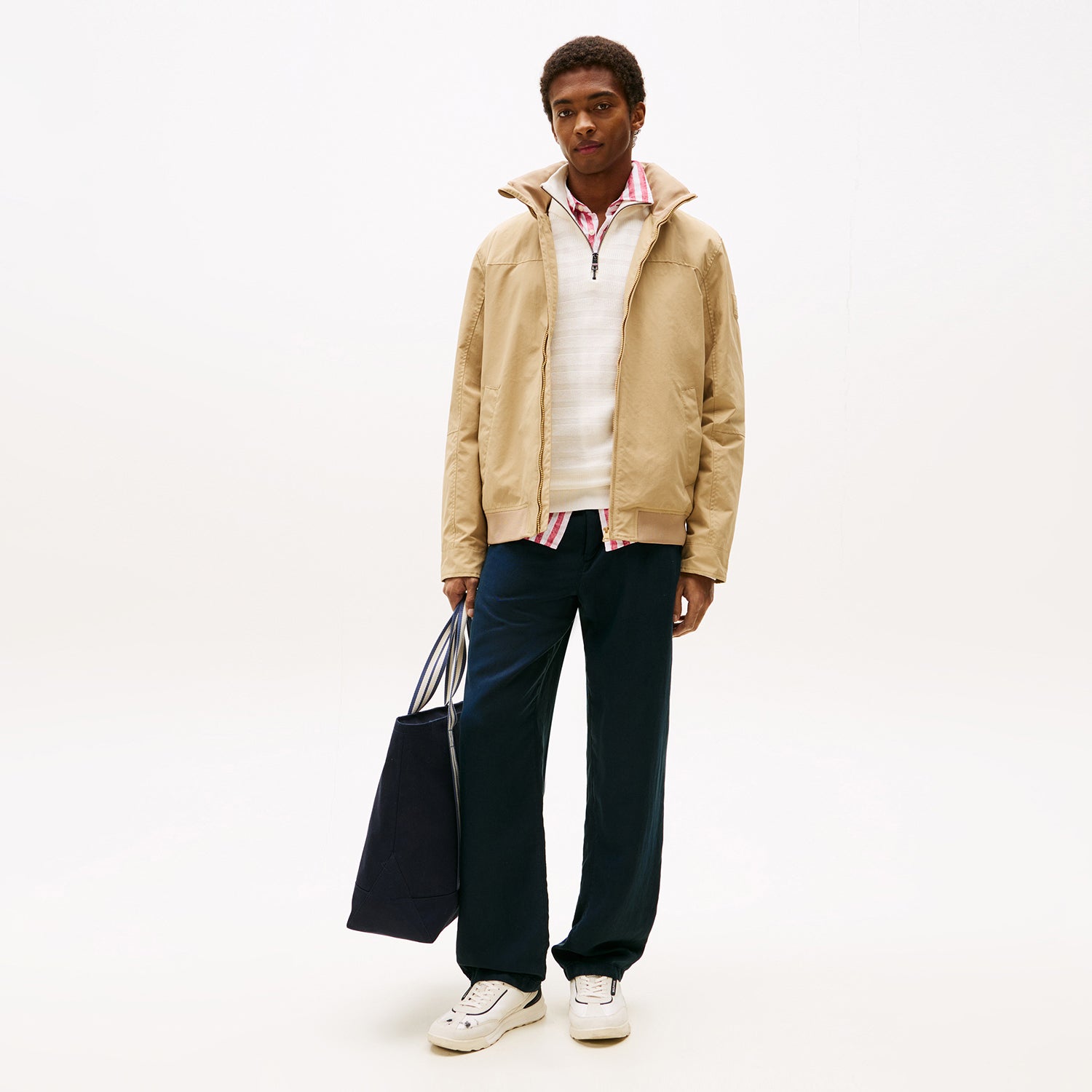 Jaqueta Tommy Hilfiger Velejador- regatta jacket - Bege