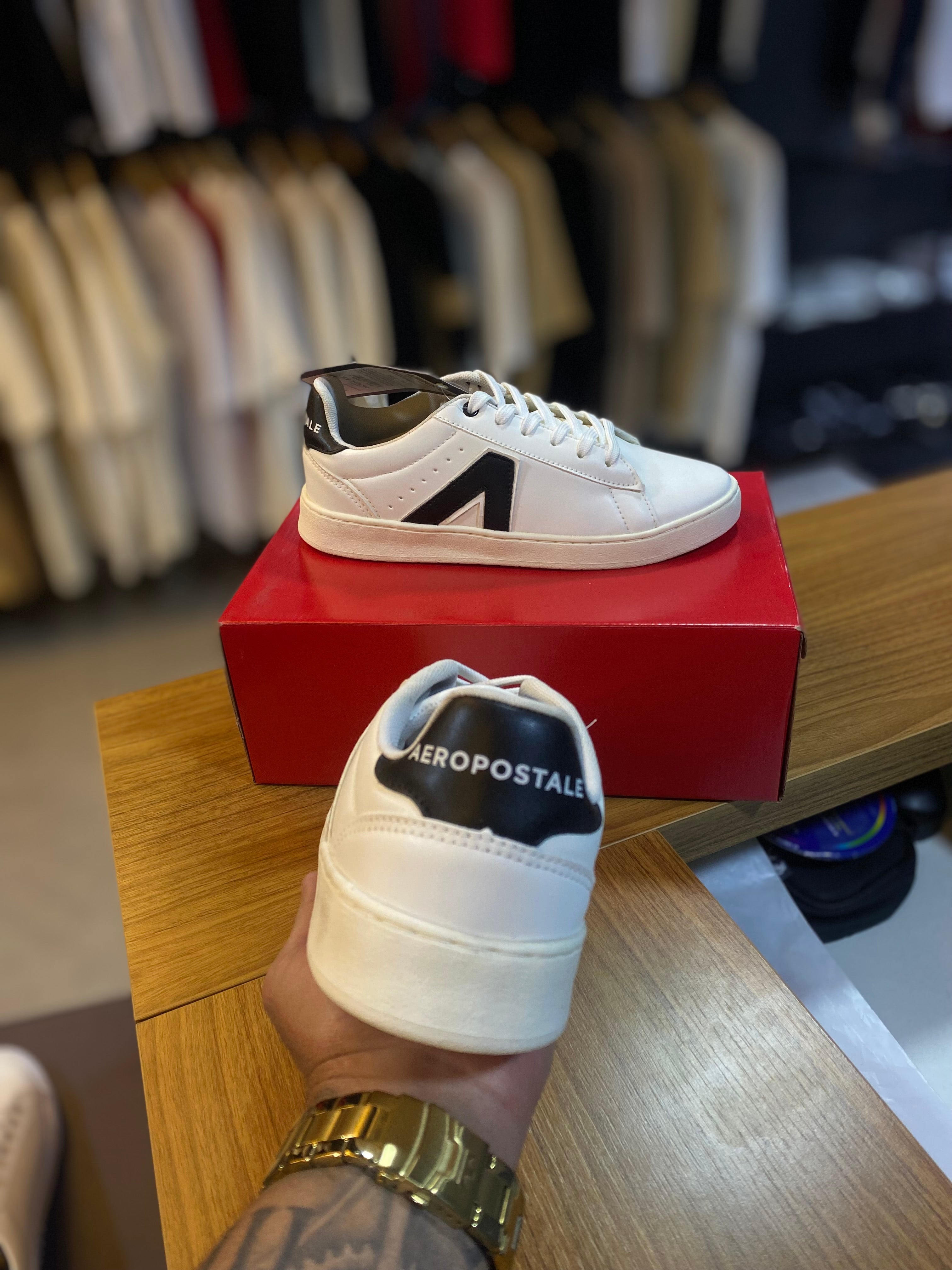 Tênis Casual Aéropostale Sintético Napa - Santorine/Dubai.