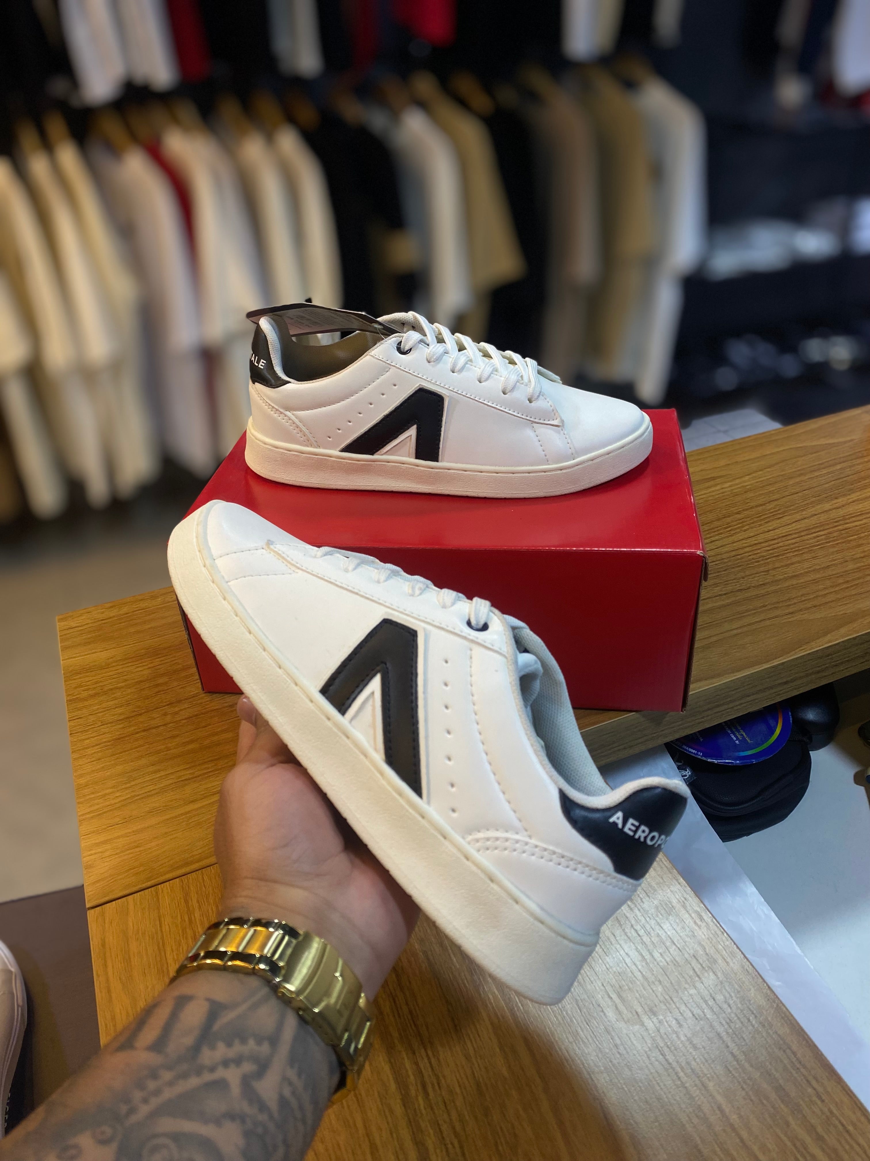 Tênis Casual Aéropostale Sintético Napa - Santorine/Dubai.