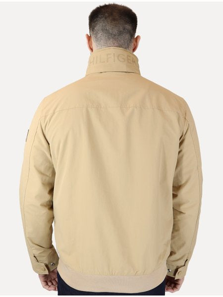 Jaqueta Tommy Hilfiger Masculina Reggata Velejador Clássica Caqui