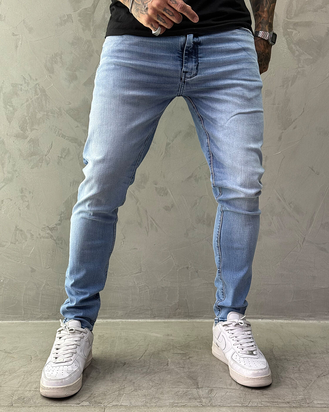Calça Jeans Jay Jones Super Skinny - Lavagem Média/REF8127