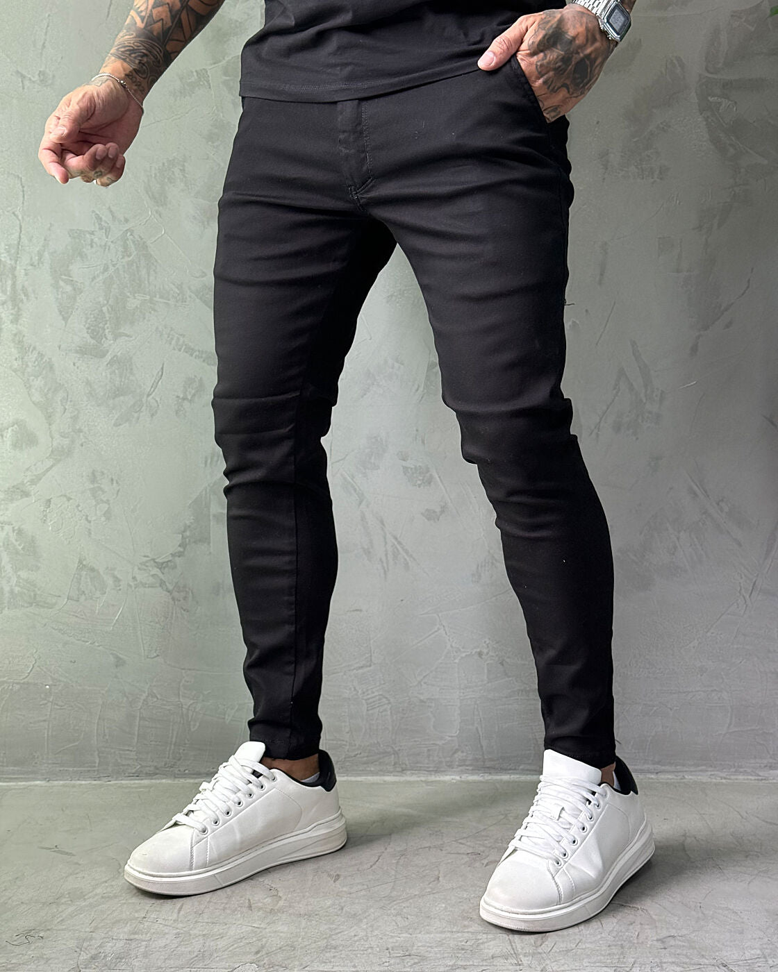 Calça de Alfaiataria Jay Jones Super Skinny - Preta/REF7825
