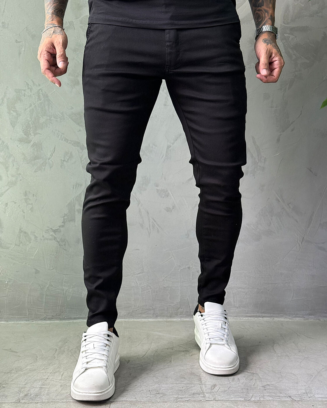 Calça de Alfaiataria Jay Jones Super Skinny - Preta/REF7825