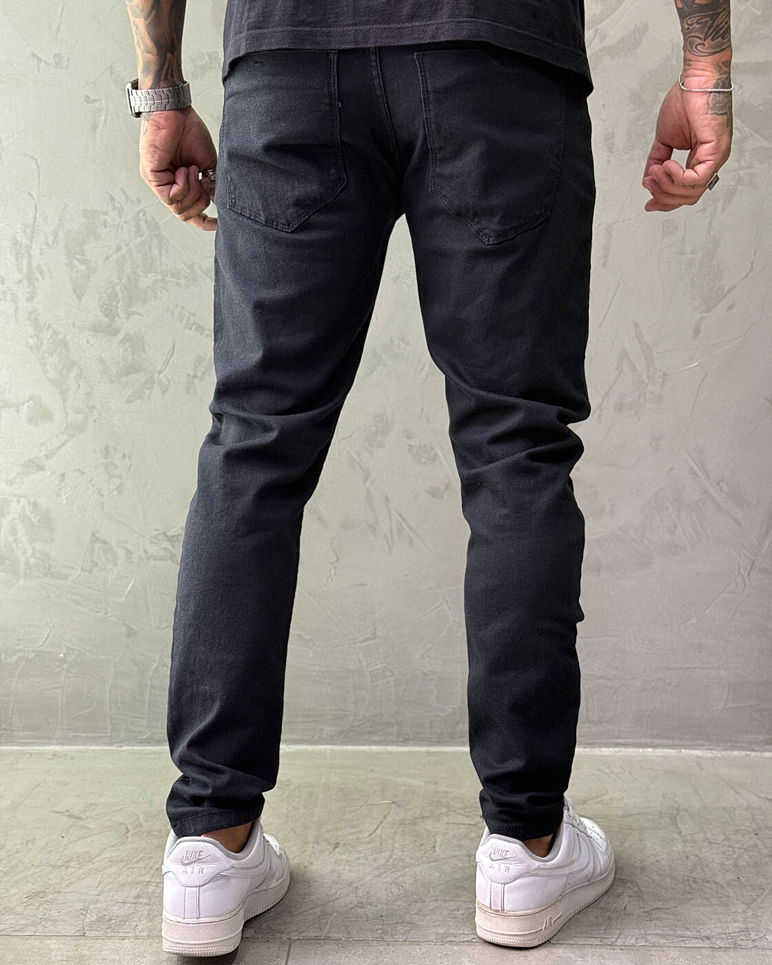 Calça Jeans Jay Jones Skinny - Preta Essencial/REF8112