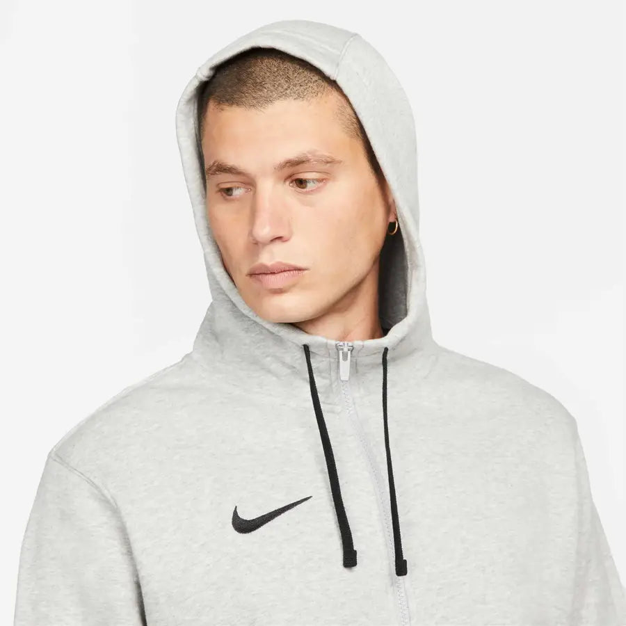 Blusão Nike Park Fleece FZ Hoodie - Cinza Mescla