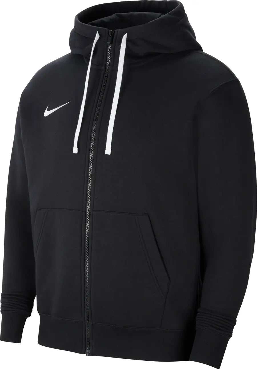Blusão Nike Park Fleece FZ Hoodie - Preto/Branco