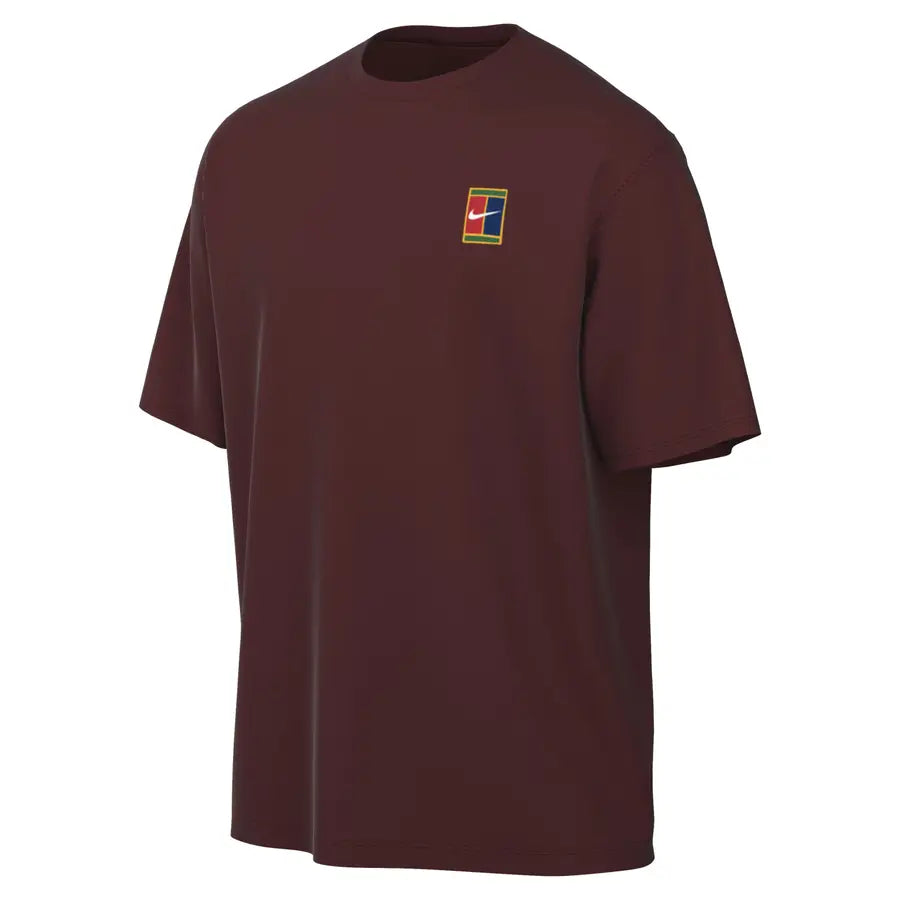 Camiseta NikeCourt Heritage M90 - Vinho