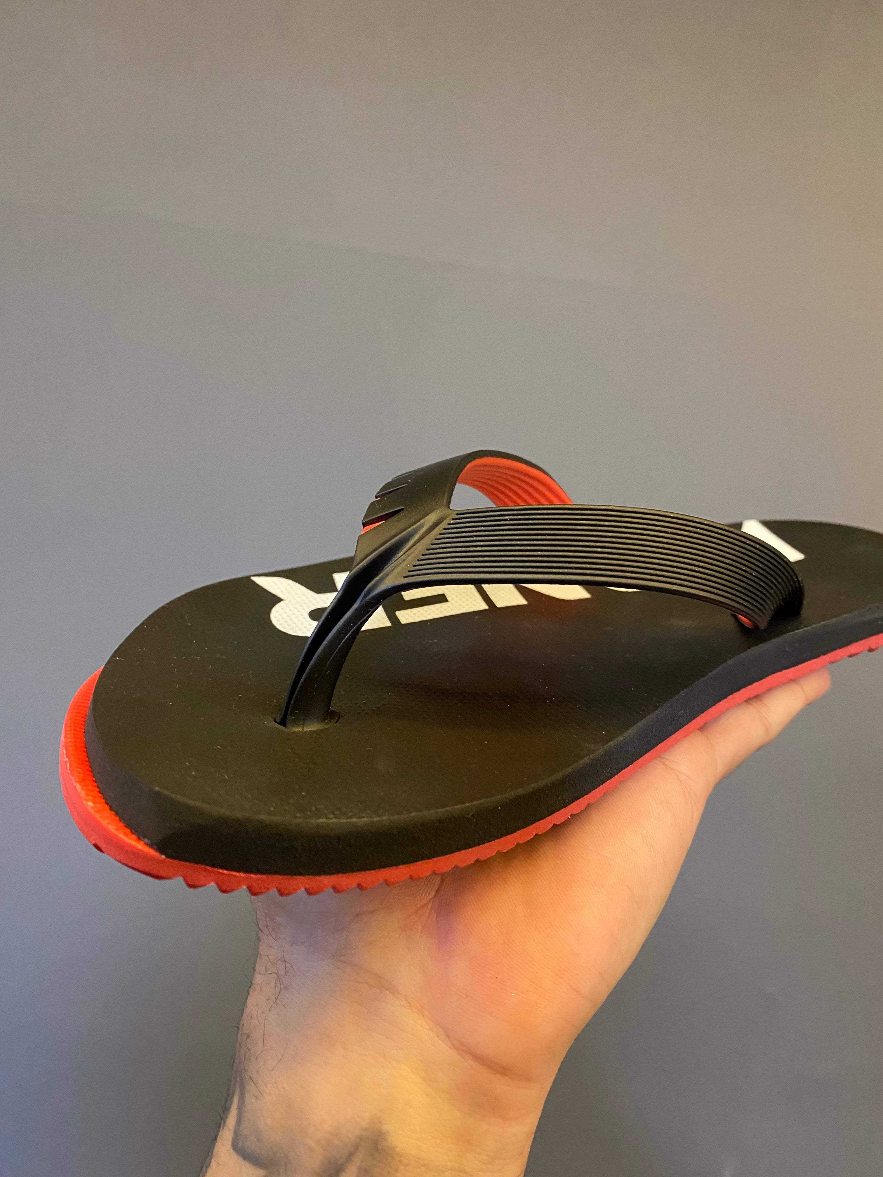 Sandália Kenner Red - Preta/Vermelha