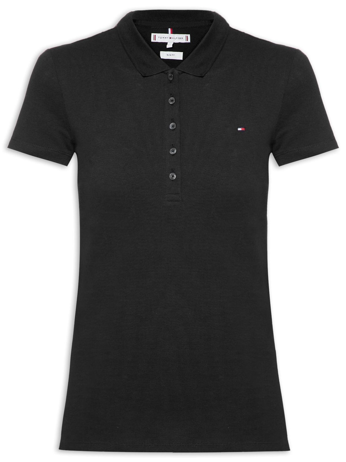 Polo Tommy Hilfiger Slim Fit Feminina.