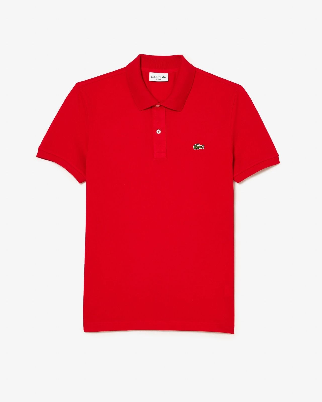 Polo Lacoste Slim Fit L.12.12 em Piqué