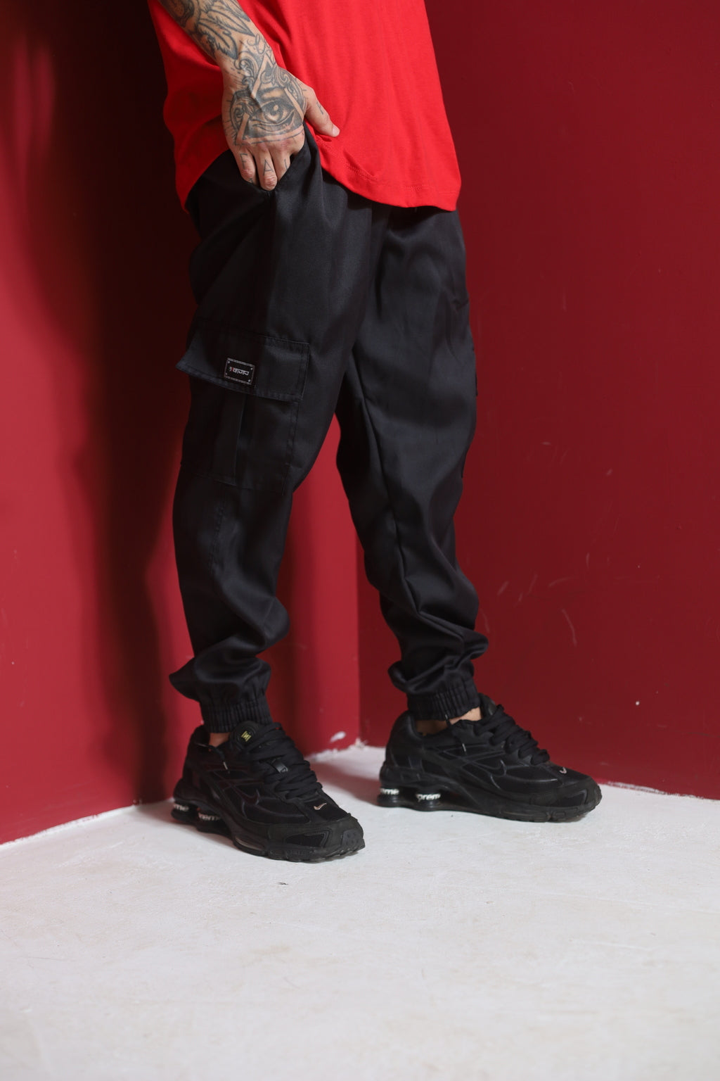 Calça Cargo Jogger Mafiuso Unissex Preta