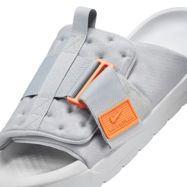 Chinelo Slide Nike Asuna 3.0 - Cinza/Laranja
