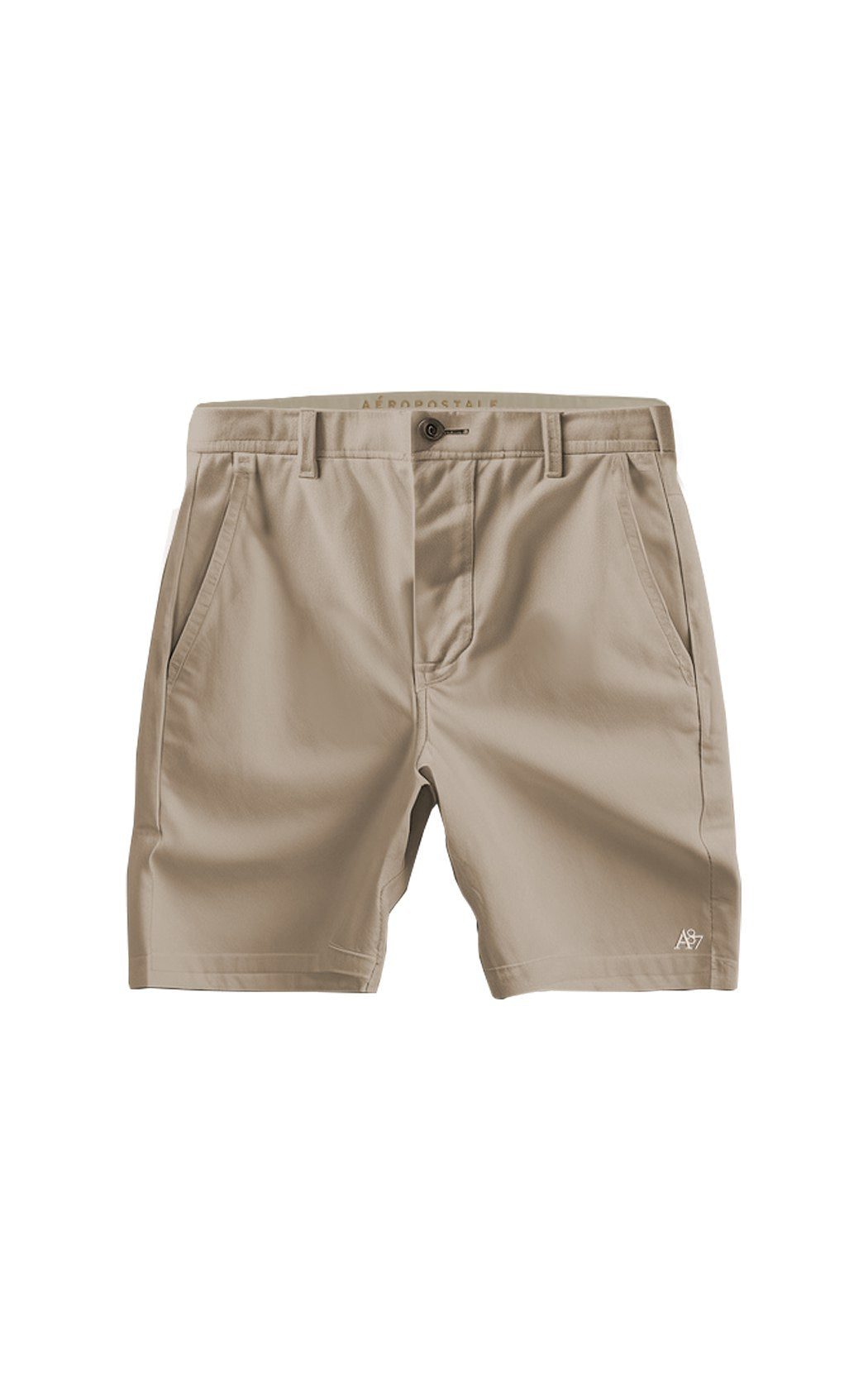 Bermuda Aéropostale Masculina Chino Ripstop A87 Caqui
