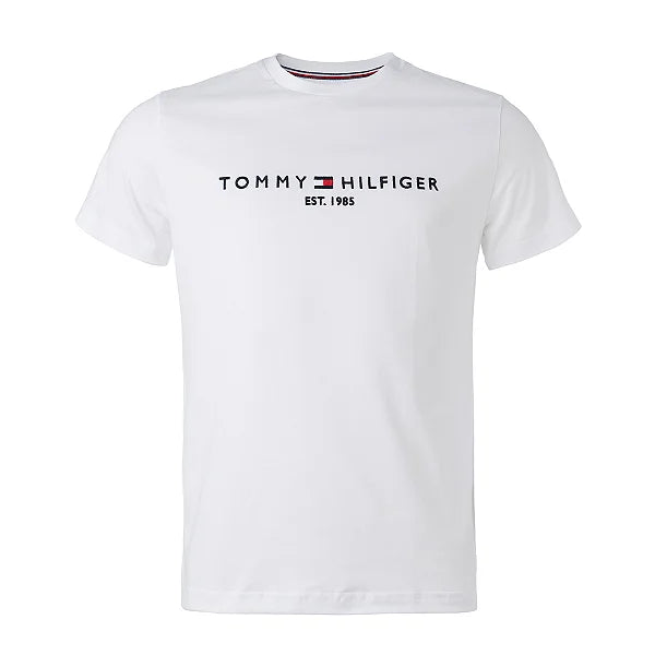 Camiseta Tommy Hilfiger Masculina Logo Core EST. 1985 Branca