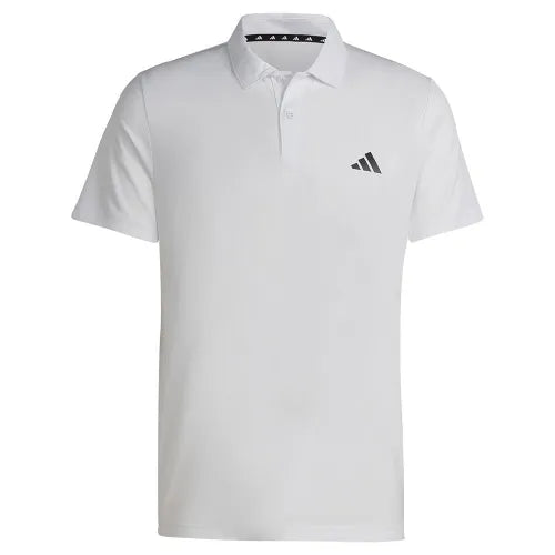 Camisa Polo Adidas Masculina Performance Essentials Piqué Branca