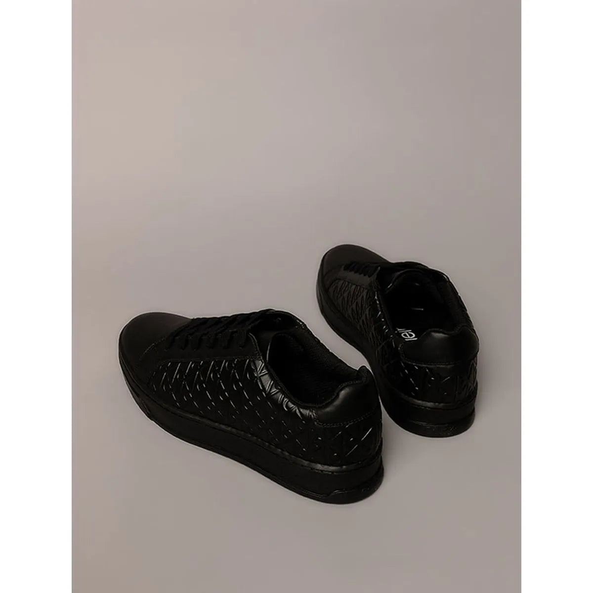 Tênis Calvin Klein Masculino Queima Full All Black Texturizado