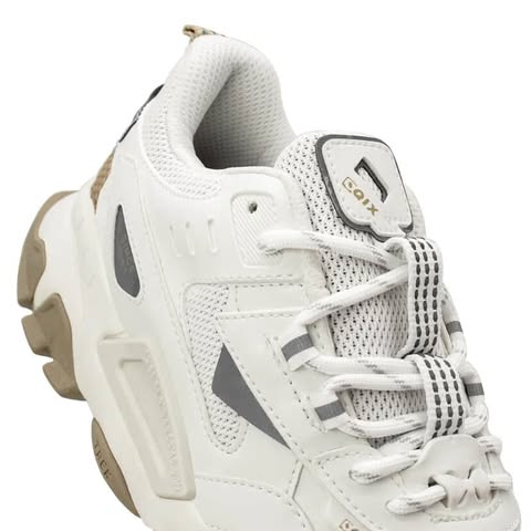 Tênis QIX Trek - Branco / Bege