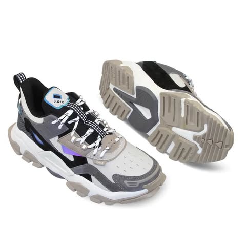 Tênis QIX Trek - Cinza / Roxo