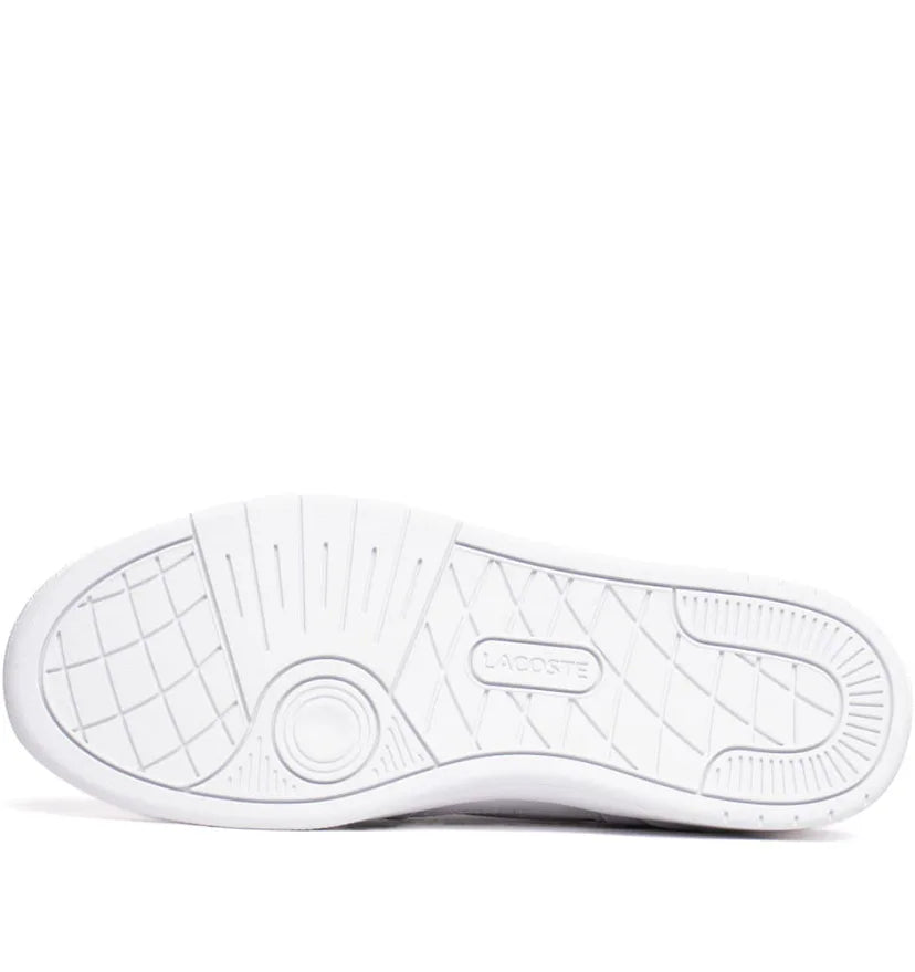 Tênis Lacoste T-Clip Set Branco com Listra Azul