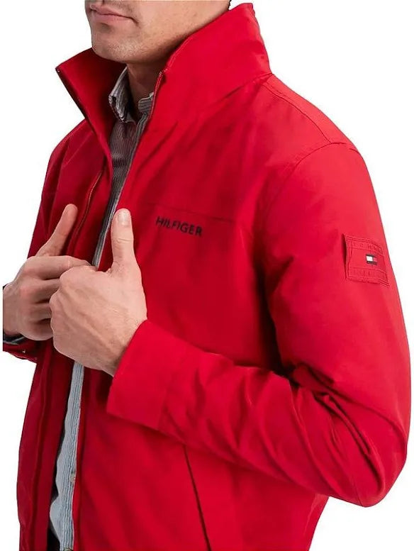 Jaqueta Tommy Hilfiger Masculina Reggata Velejador Clássica Vermelha