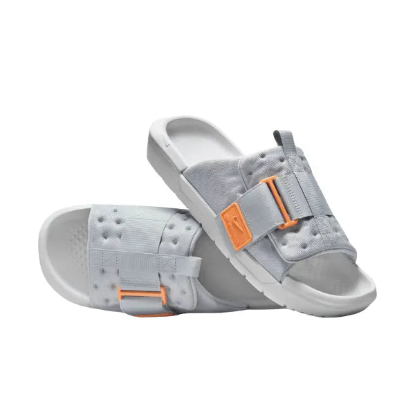 Chinelo Slide Nike Asuna 3.0 - Cinza/Laranja