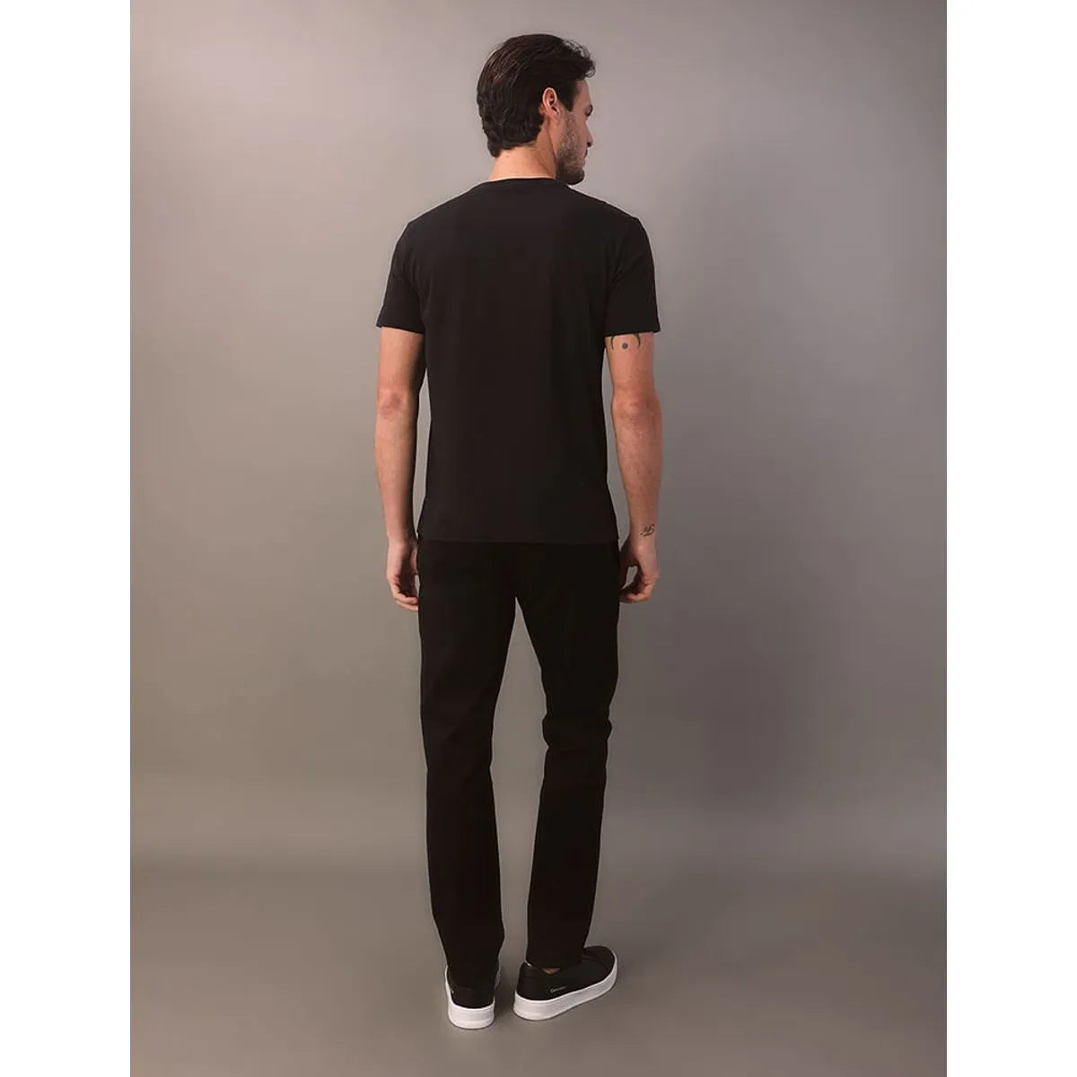 Camiseta Masculina Box Nyc Preto Calvin Klein - White Label