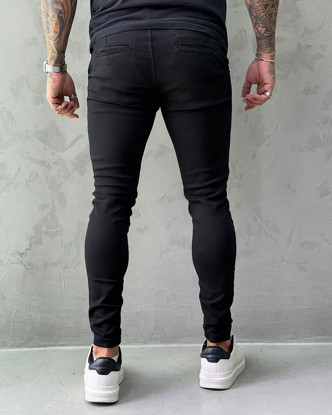 Calça de Alfaiataria Jay Jones Skinny - Preta