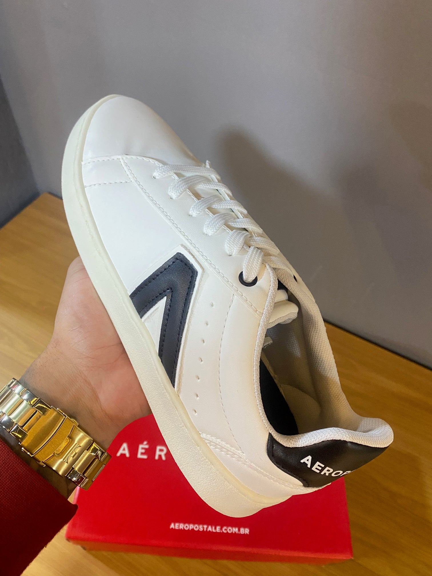 Tênis Casual Aéropostale Sintético Napa - Santorine/Dubai.