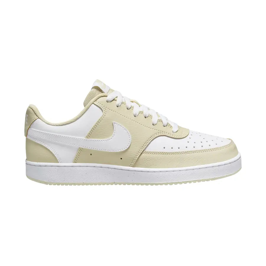 Tênis Nike Court Vision Low Next Nature - Branco/Creme