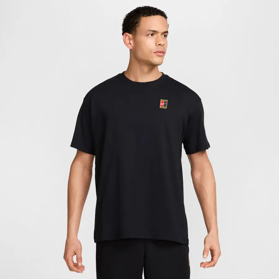 Camiseta NikeCourt Heritage M90 - Preta