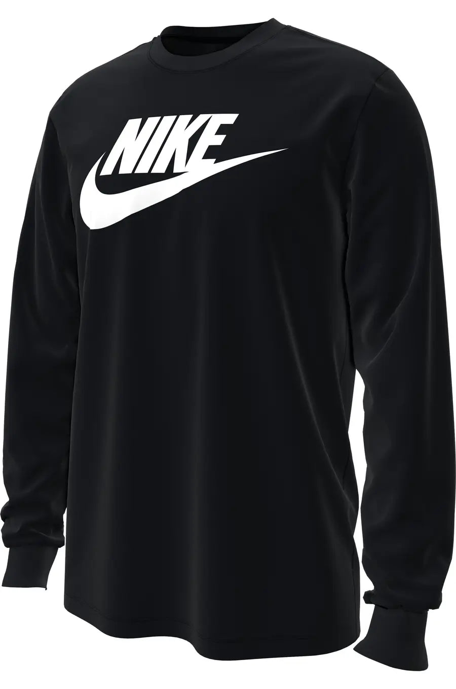 Camiseta Nike Sportswear de Manga Comprida com Logo Futura - Preta
