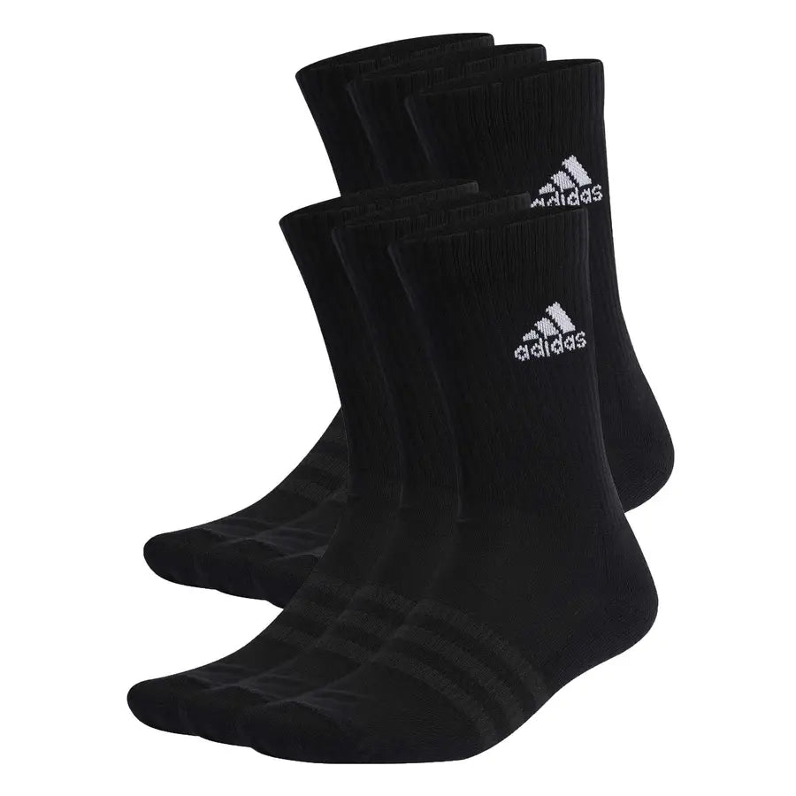 Kit 3 Pares de Meias Adidas Cano Médio - Preta