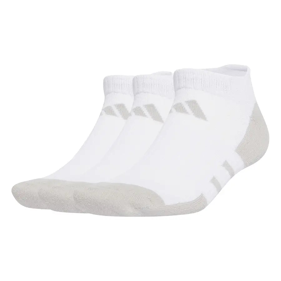 Kit 3 Pares de Meias Adidas Performance Cano Baixo - Branca