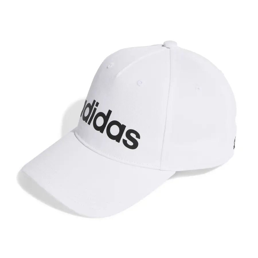 Boné Adidas Daily com Logo Linear - Branco