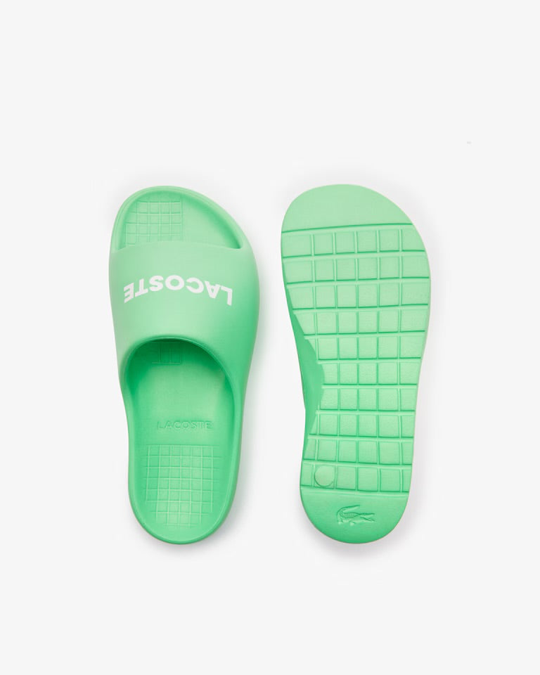 Chinelo Slide Lacoste Serve Slide 2.0 - Verde Menta