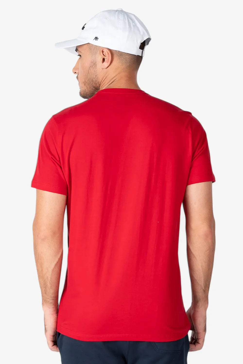 Camiseta Aéropostale com Logo Bordado "Aero 87" - Vermelha