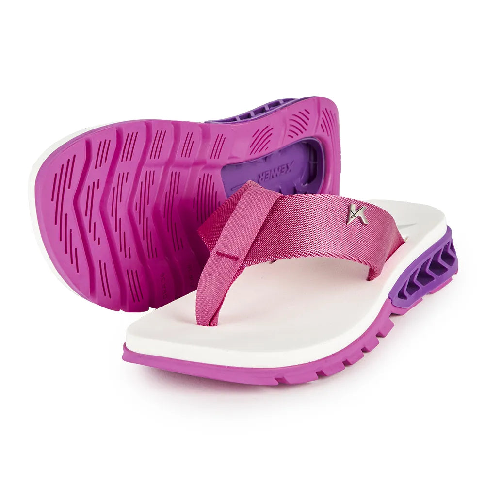 Sandália Kenner Rakka Anitta Feminina Rosa e Roxo