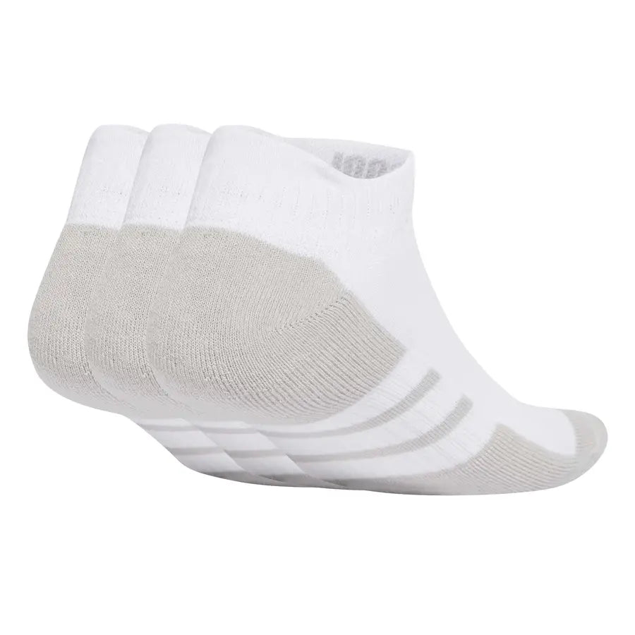Kit 3 Pares de Meias Adidas Performance Cano Baixo - Branca