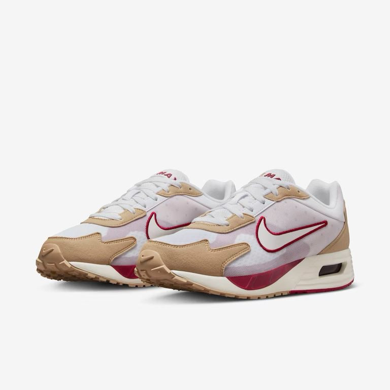 Tênis Nike Air Max Solo - Branco/Bege/Vinho