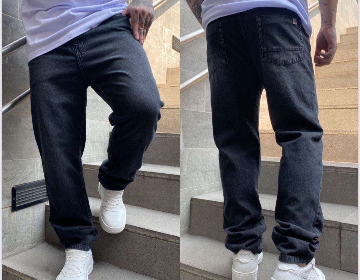 Calça Jeans DGN Reta '90s - Preto Estonado