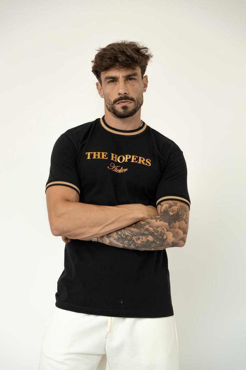 Camiseta The Hopers Ringer Slim Fit com Logo