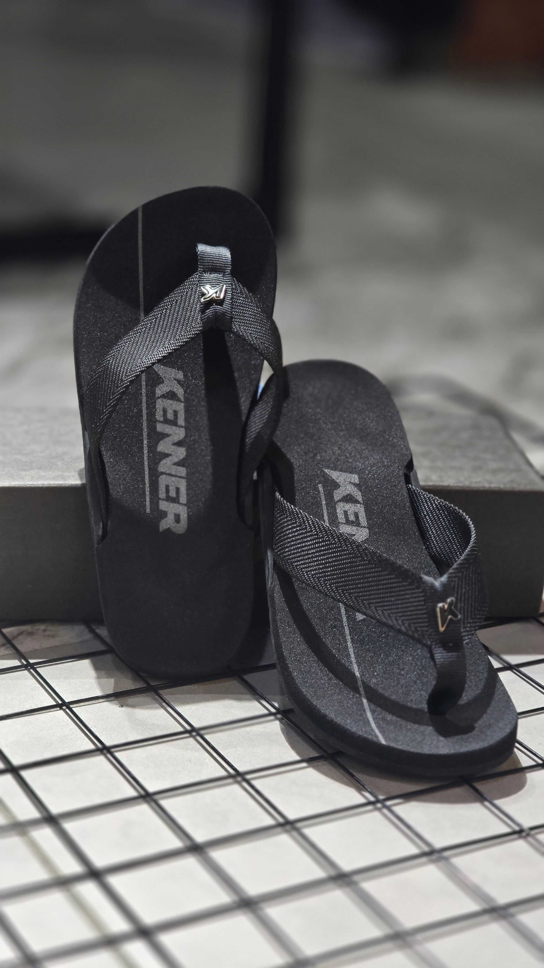 Chinelo Kenner Masculino NK6 Edição 2026 All Black (Preto)